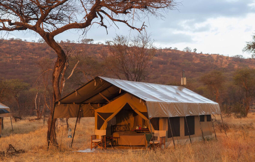 tented camp